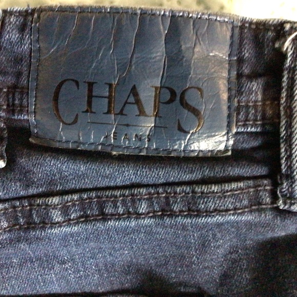 CHAPS Men’s Slim Straight 5 Pocket Denim Jeans Blue Size 38 X 32 - Picture 8 of 8